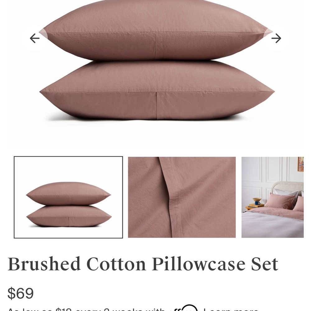 Parachute Home Clover Brushed Cotton Sheet Set - Picture 5 of 14